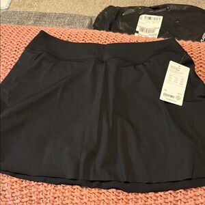 Athleta Black Athletic Skort